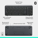 Logitech K250 GRAPHITE Sans Fil 3
