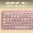 Logitech Pebble Keys 2 K380S Bluetooth ROSE 3