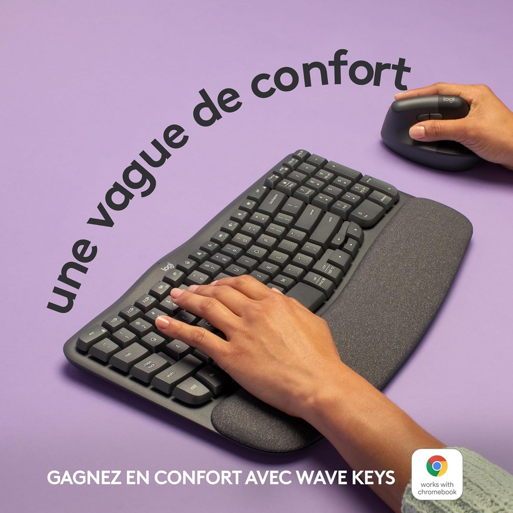Logitech Wave Keys Sans Fil 2