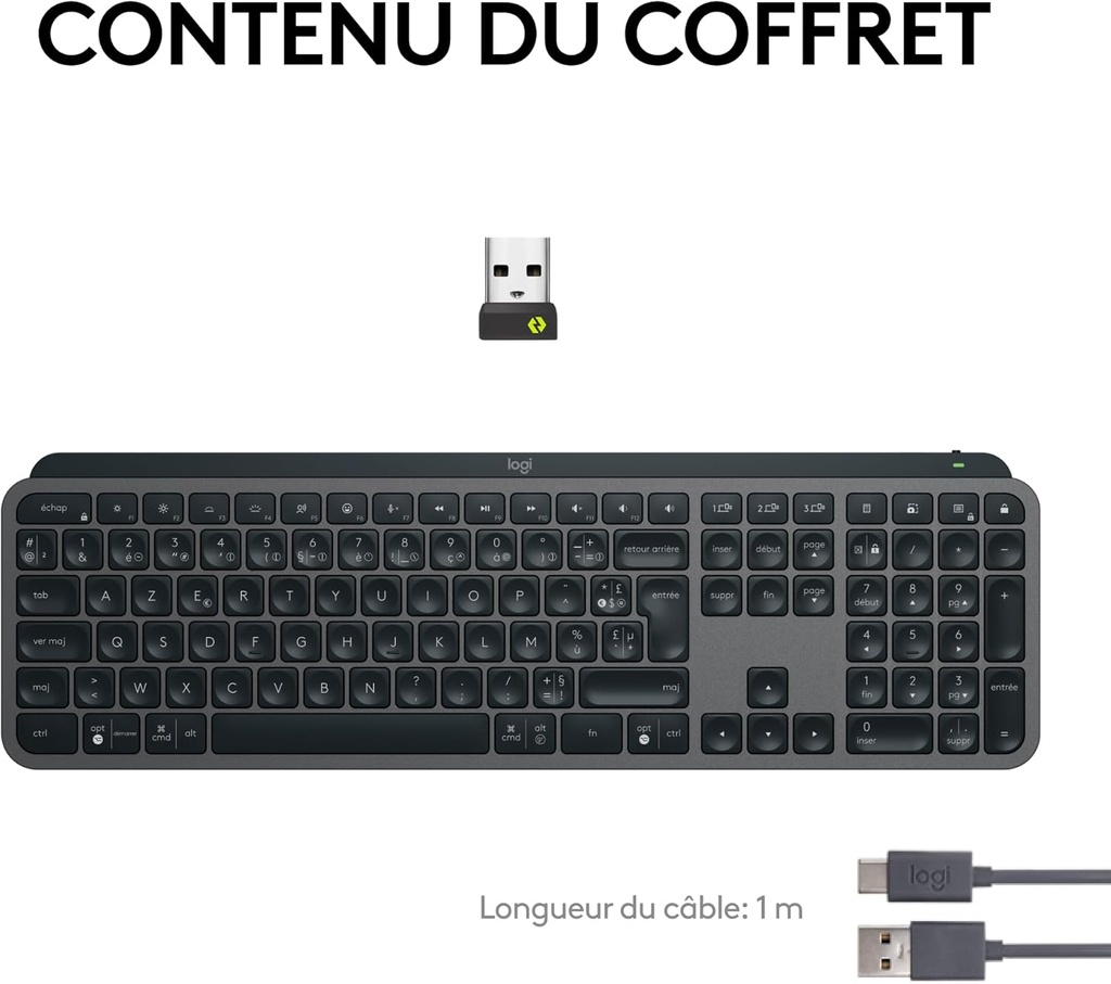 Logitech MX Keys S Sans Fil 4