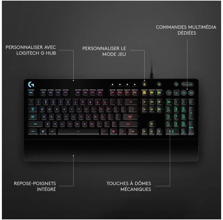 Logitech G213 Prodigy Gaming 4