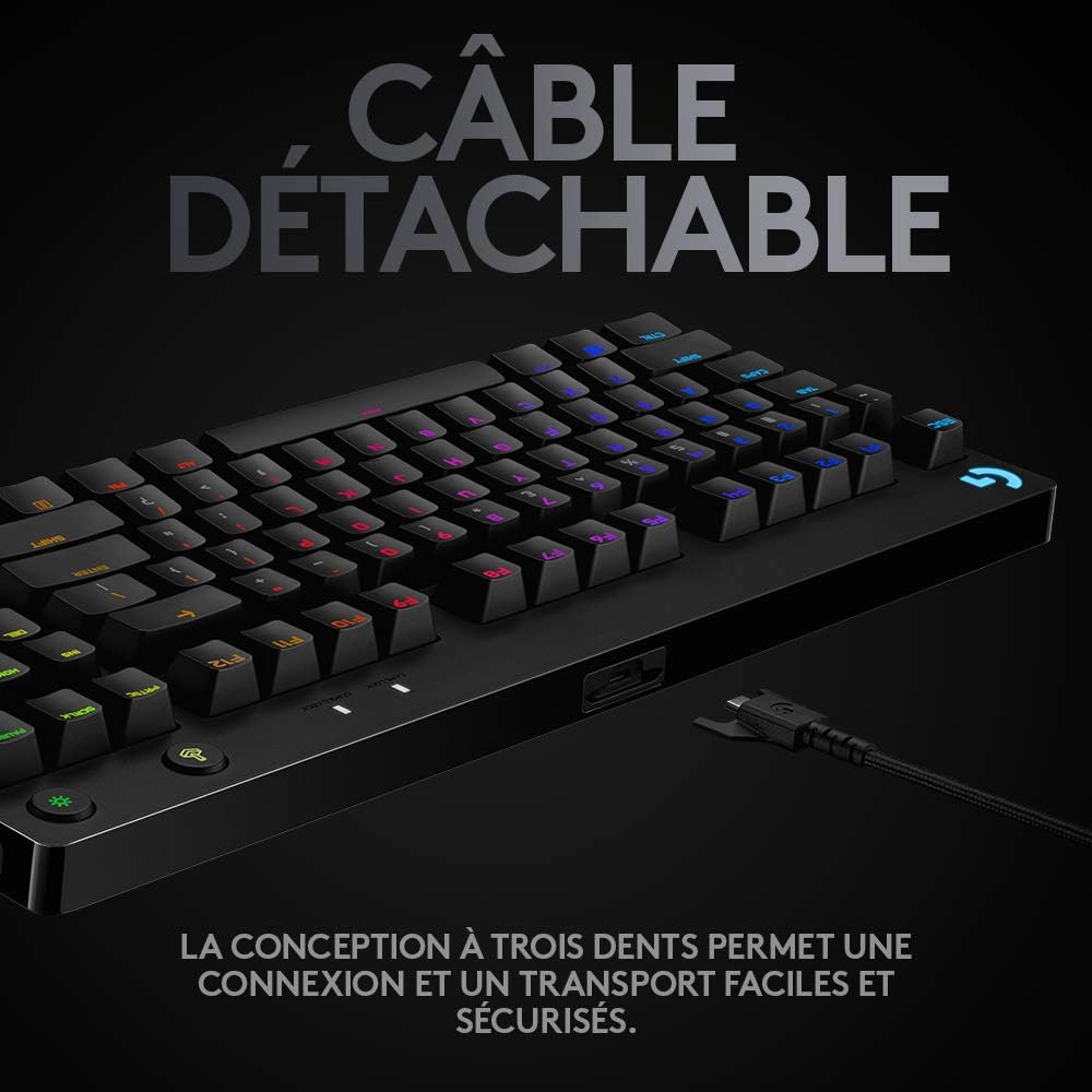 Logitech G PRO Mécanique Gaming NOIR 4