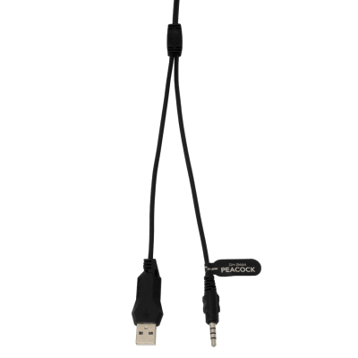 White Shark GH-2444 PEACOCK NOIR 4