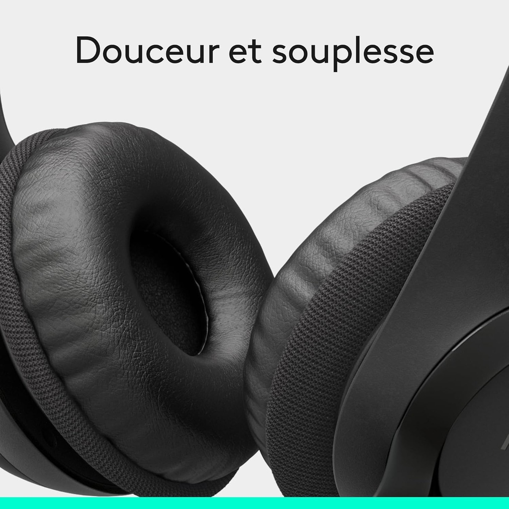 Logitech H390 Casque Stéréo USB Noir 6