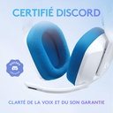 Logitech G335 Gaming Headset BLANC 5