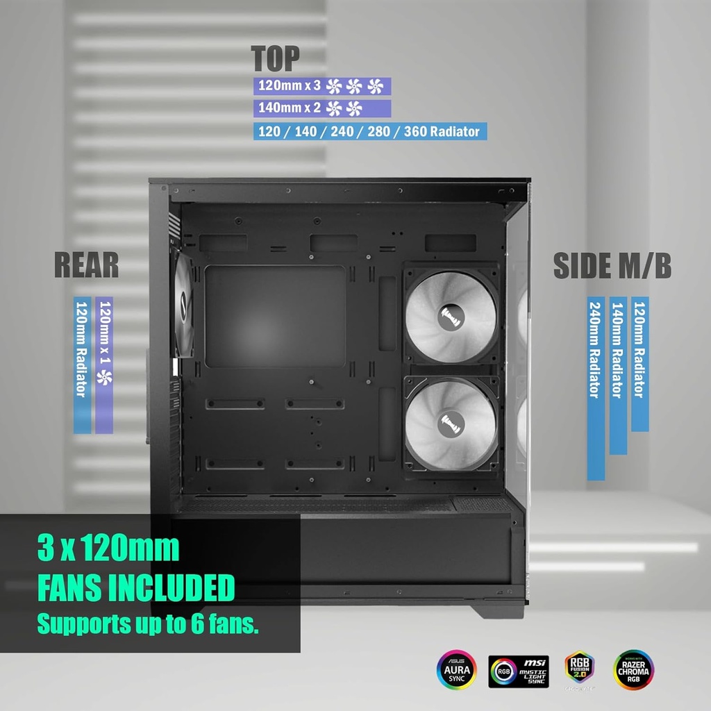 RAIDMAX i800 BLACK image4