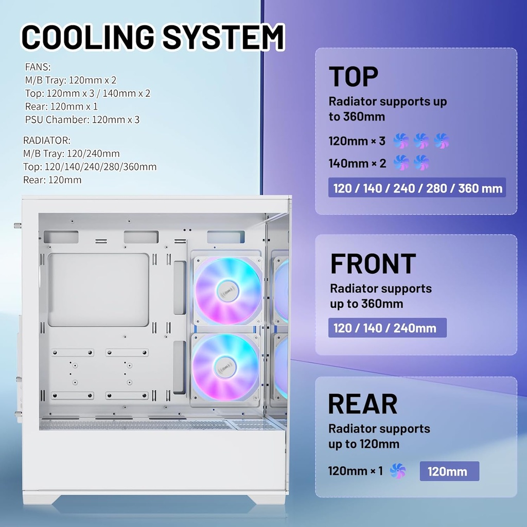 RAIDMAX i800 WHITE image3