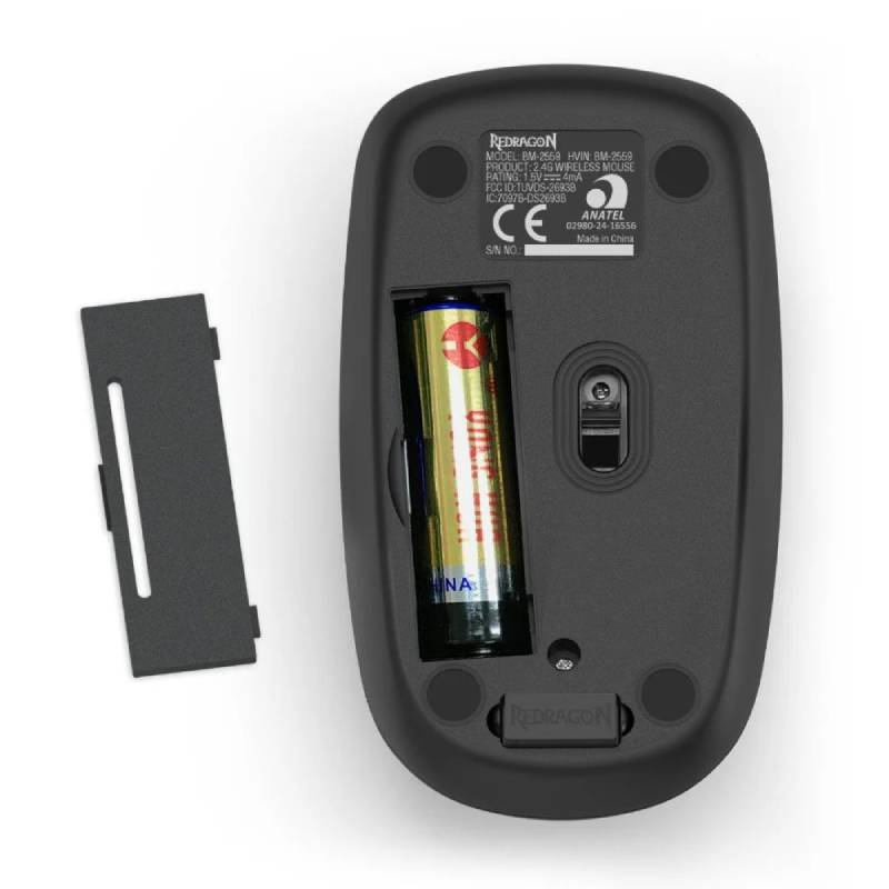 Redragon BM-2559 Souris Sans Fil Noir 5