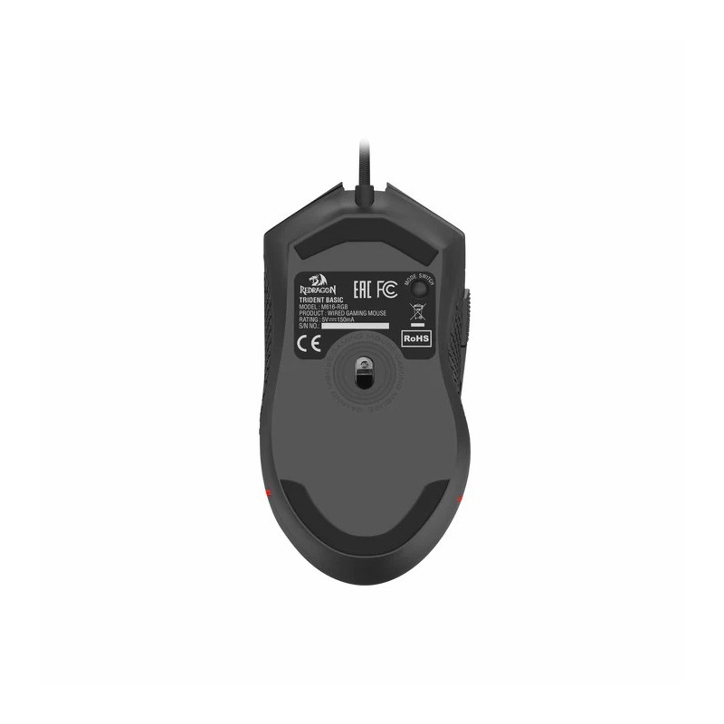 Redragon Trident Basic M616-RGB Gaming Filaire Noir 5