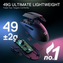 Redragon K1ng Lite M916-LIT-1K Gaming Sans Fil Noir 4
