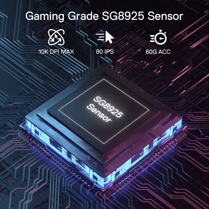 Redragon K1ng Lite M916-LIT-1K Gaming Sans Fil Noir 5