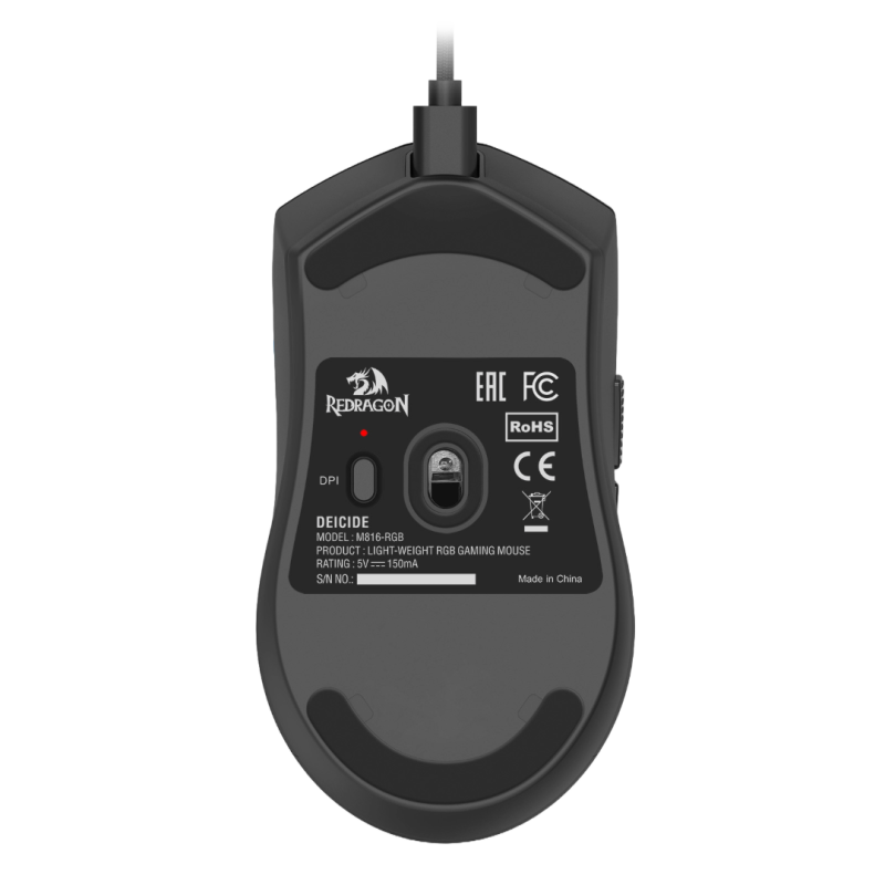 Redragon Deicide Lite M816-LIT RGB Gaming Sans Fil Noir 5