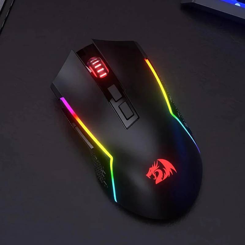 Redragon Trident Lite M693RGB-LIT Gaming Sans Fil Noir 2
