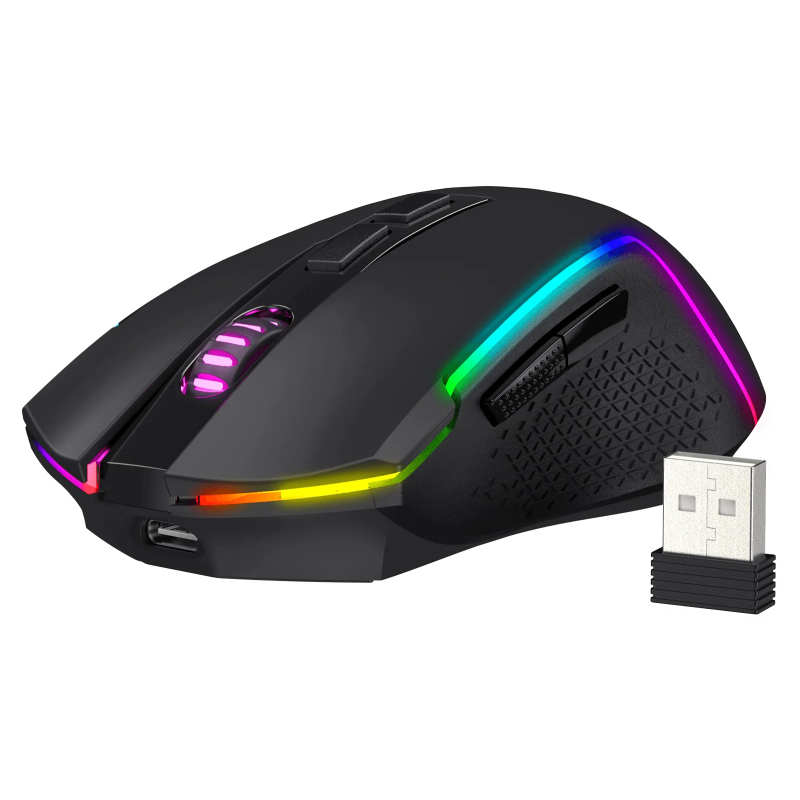 Redragon Trident M693-RGB Gaming Sans Fil Noir 2
