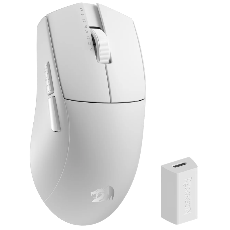 Redragon K1ng Standard M916W-STD-1K Gaming Sans Fil Blanc 3