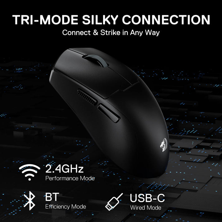 Redragon K1ng Max M918-PRO Gaming Sans Fil Noir 4