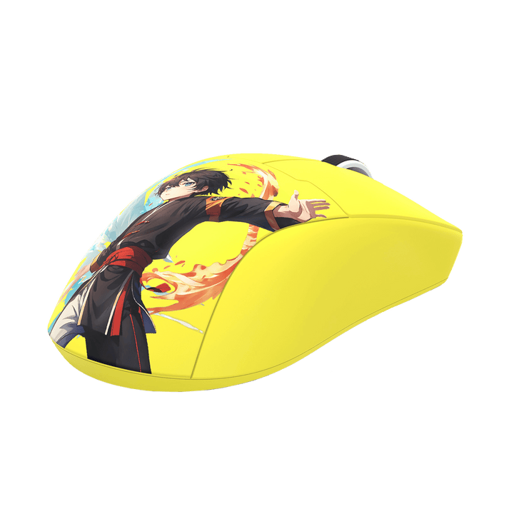 Redragon K1ng Max M918-AKB-PRO Gaming Sans Fil Jaune 2