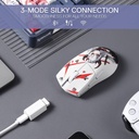 Redragon K1ng Pro M916AK-PRO Gaming Sans Fil Blanc 5