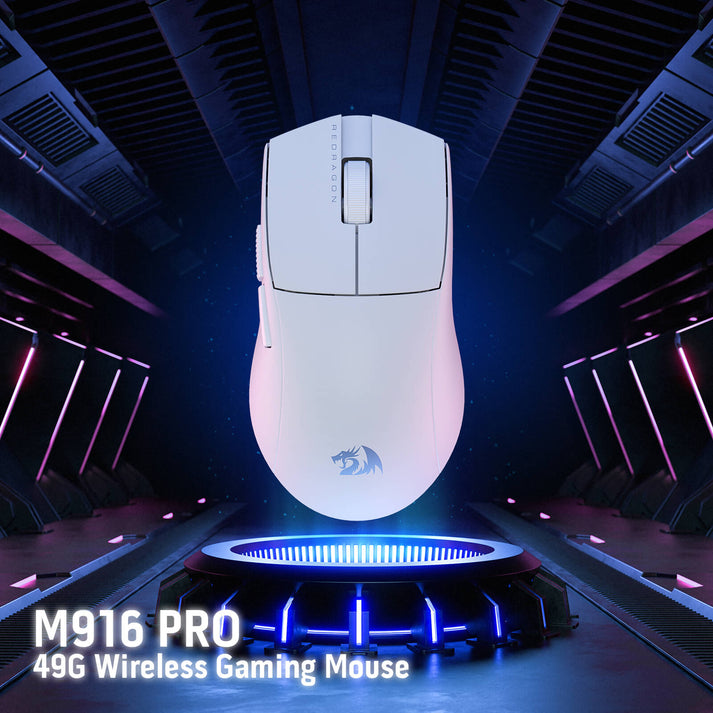 Redragon K1ng 4K Pro M916W-PRO-4K-V2 Gaming Sans Fil Blanc 2