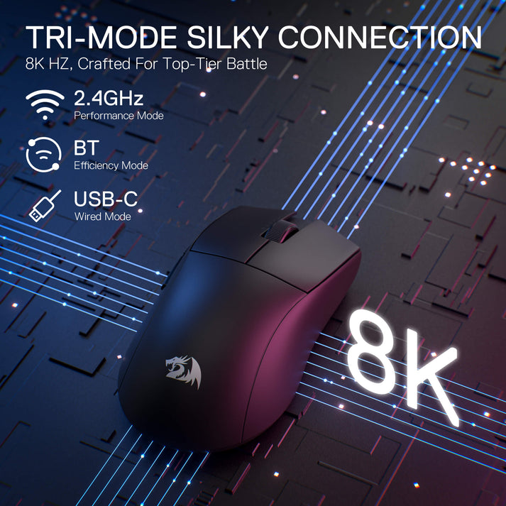 Redragon K1ng Ultra M916-ULT Gaming Sans Fil Noir 3