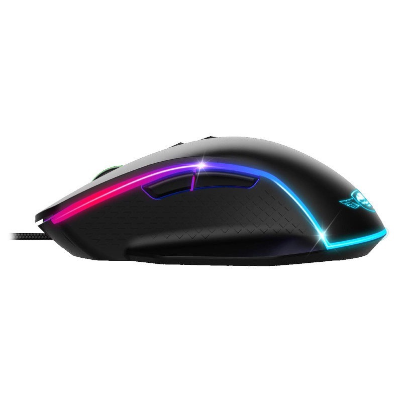Spirit of Gamer Pro-M1 Souris RGB 8000 DPI Programmable Noir 3