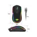 Spirit of Gamer Pro-M9 Souris Sans Fil 4200 DPI Rechargeable RGB Noir 4
