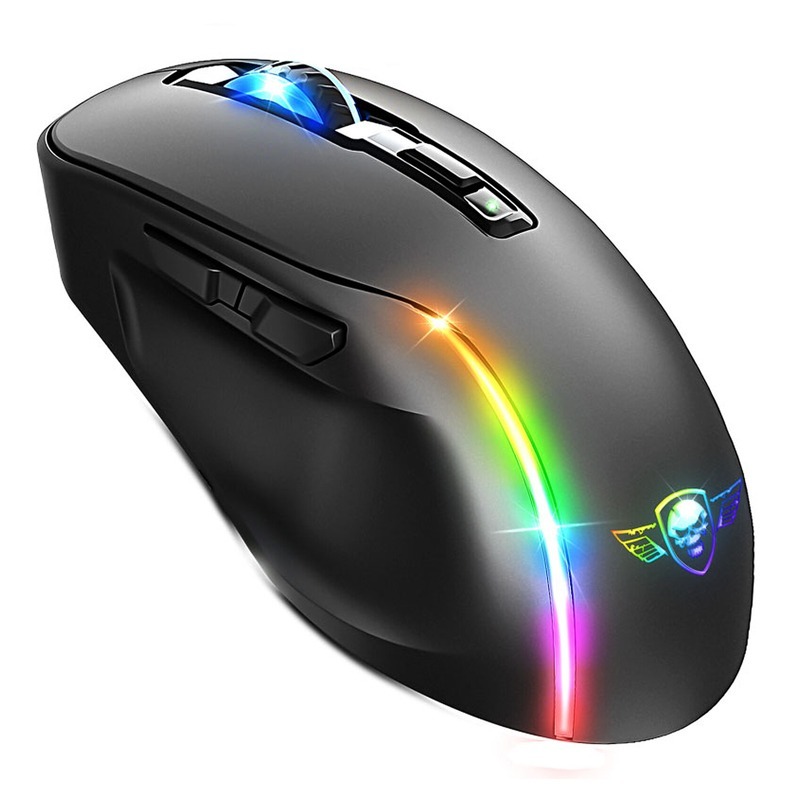 Spirit of Gamer Elite M50 Souris Sans Fil Dark RGB Noir 2