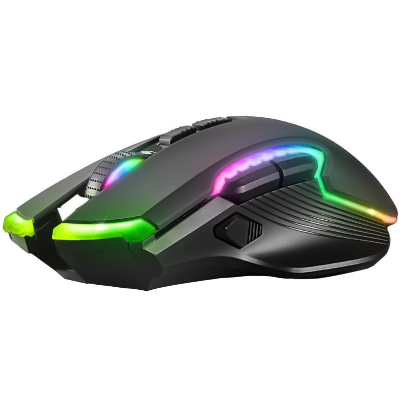 Spirit of Gamer Elite M70 Souris Sans Fil 8 Boutons 4800 DPI Noir 2