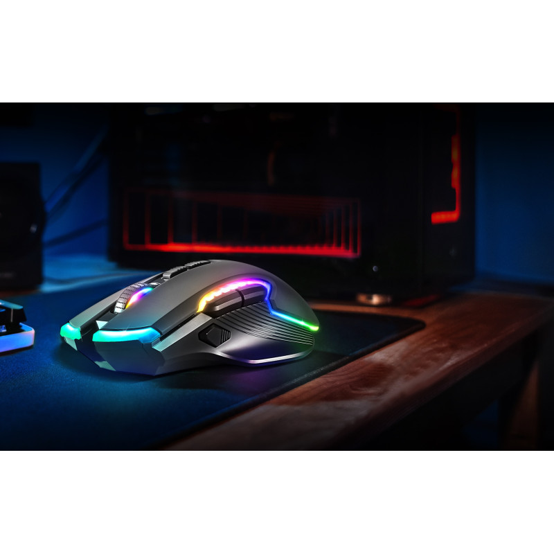 Spirit of Gamer Elite M70 Souris Sans Fil 8 Boutons 4800 DPI Noir 4