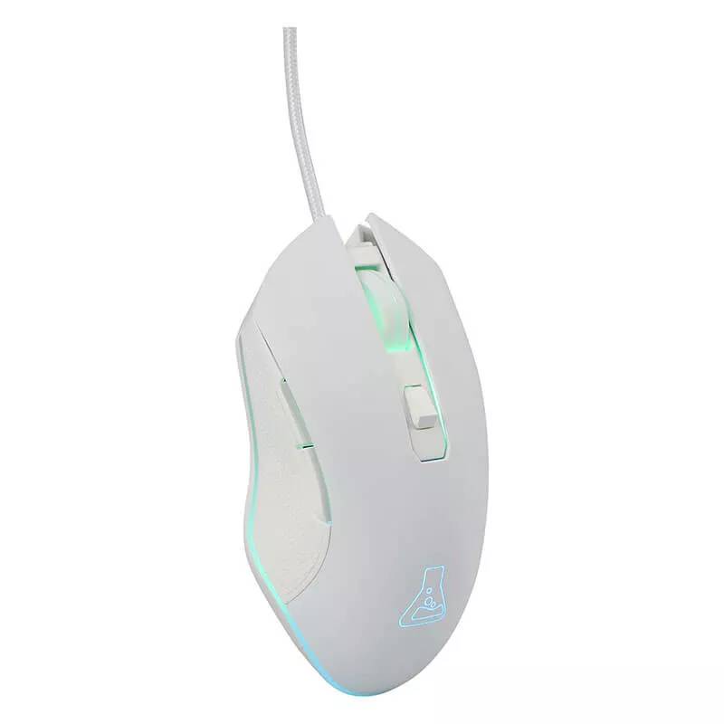 G-Lab Souris Filaire 7 Couleurs 6400 DPI Blanc 4