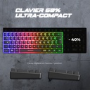 Clavier Gamer Filaire SPIRIT OF GAMER PRO-K2 RGB - Noir 2