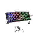 SOG CLAVIER ELITE-K50 TKL Sans Fil CLA-EK50RF 2