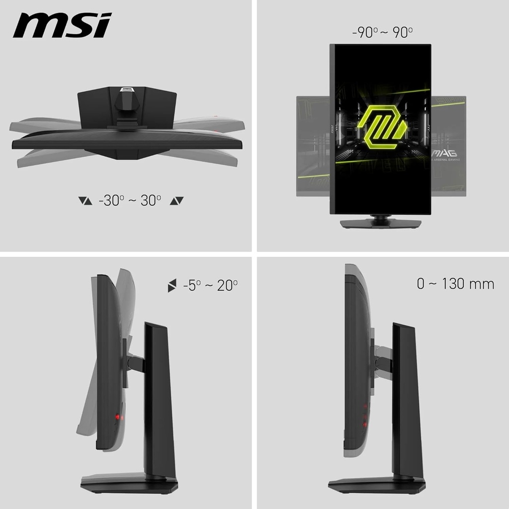 MSI - MAG 272URDF E16 27" - 4K UHD - 160Hz (4K) / 320Hz (FHD) - Rapid IPS - 0.5ms image2