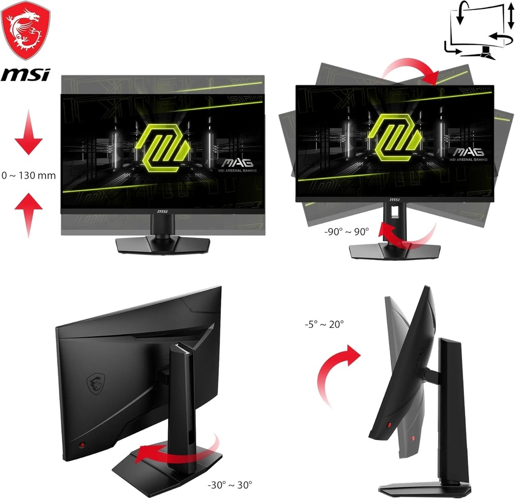 MSI - MAG 274UPF E2 27" - 4K UHD - 160Hz - IPS - 0.5ms image3