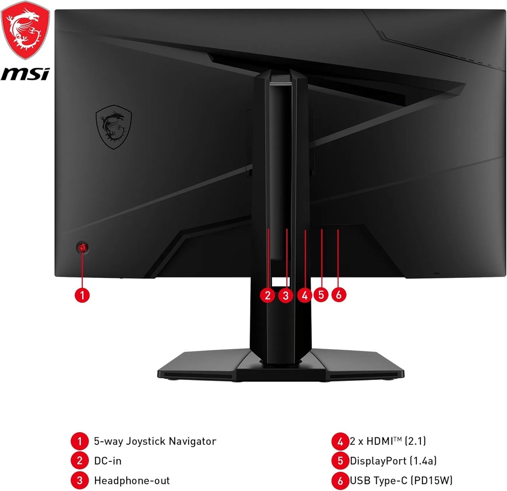 MSI - MAG 274UPF E2 27" - 4K UHD - 160Hz - IPS - 0.5ms image4
