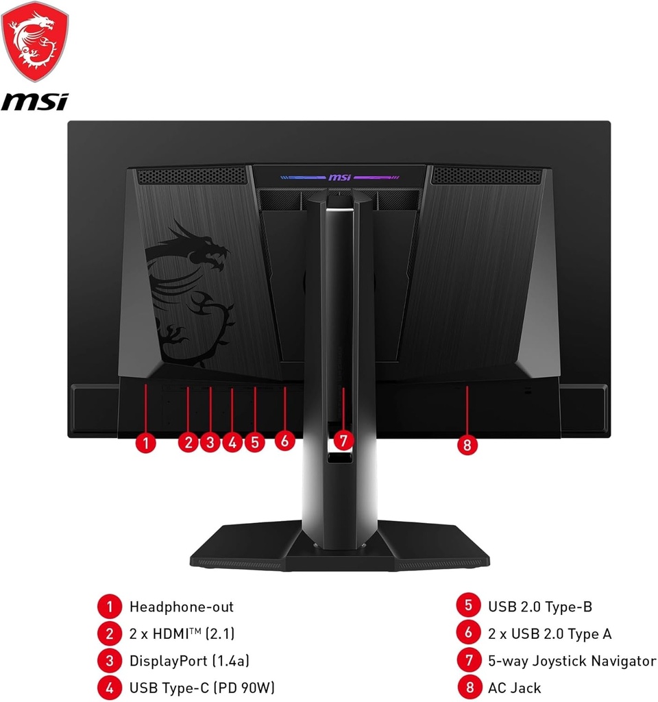 MSI - MPG 271QRX 27" - QHD - 360Hz - QD-OLED - 0.03ms image3