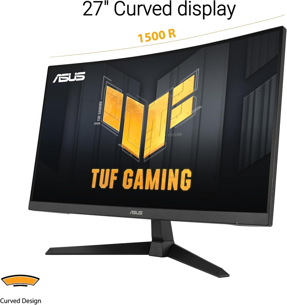 ASUS - TUF VG27VQ3B 27" Curved - Full HD - 180Hz - Fast VA - 1ms image2