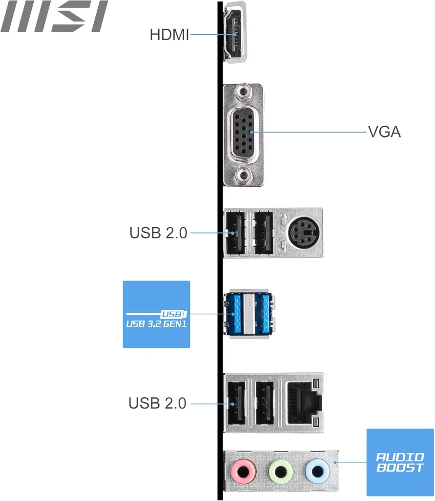 MSI CARTE MERE PRO H610M-E DDR4 4.webp