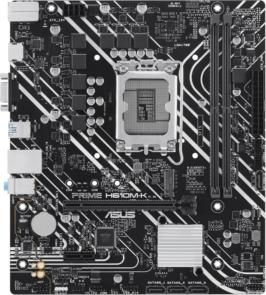 ASUS CARTE MERE PRIME H610M-K 2.webp