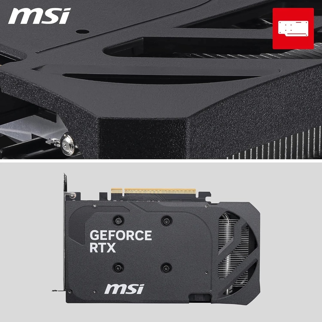 MSI GeForce RTX 5050 8G SHADOW 2X OC image 3