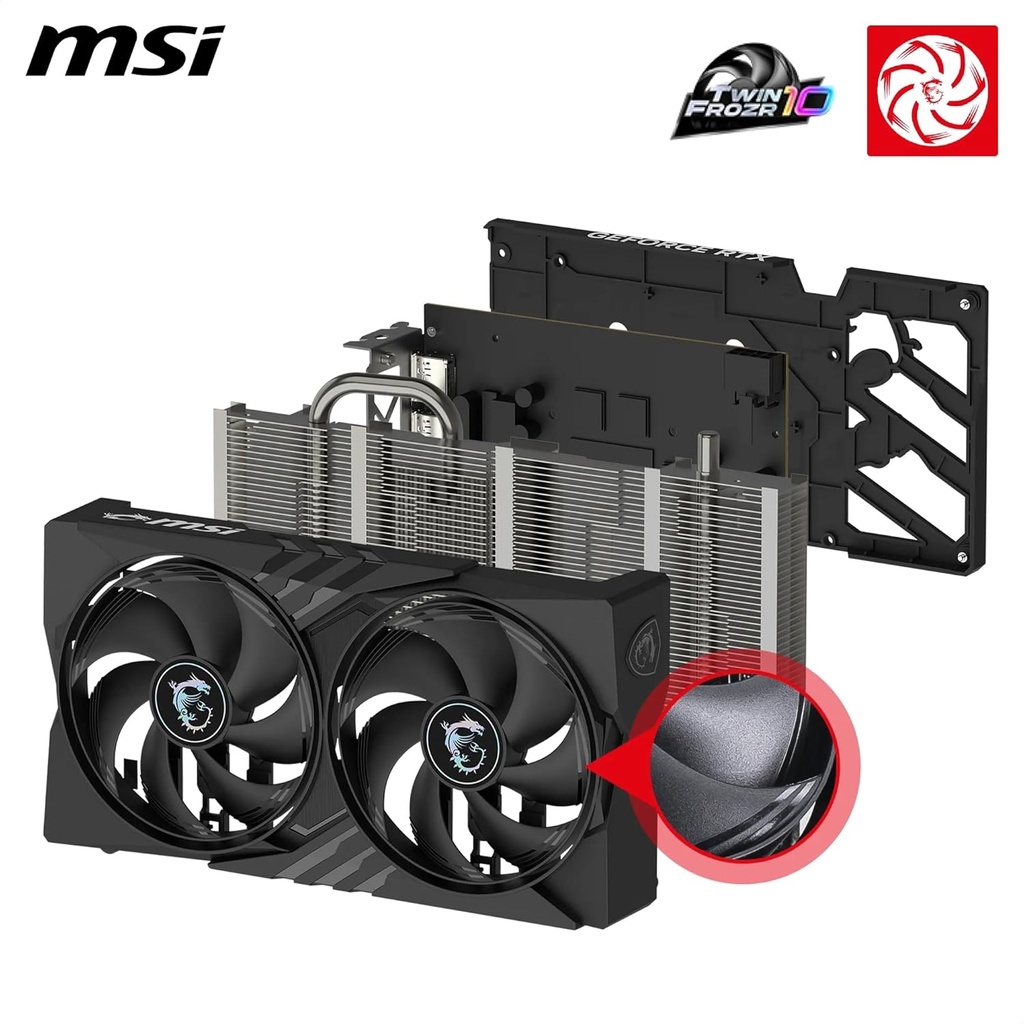 MSI GeForce RTX 5050 8G GAMING OC image 2