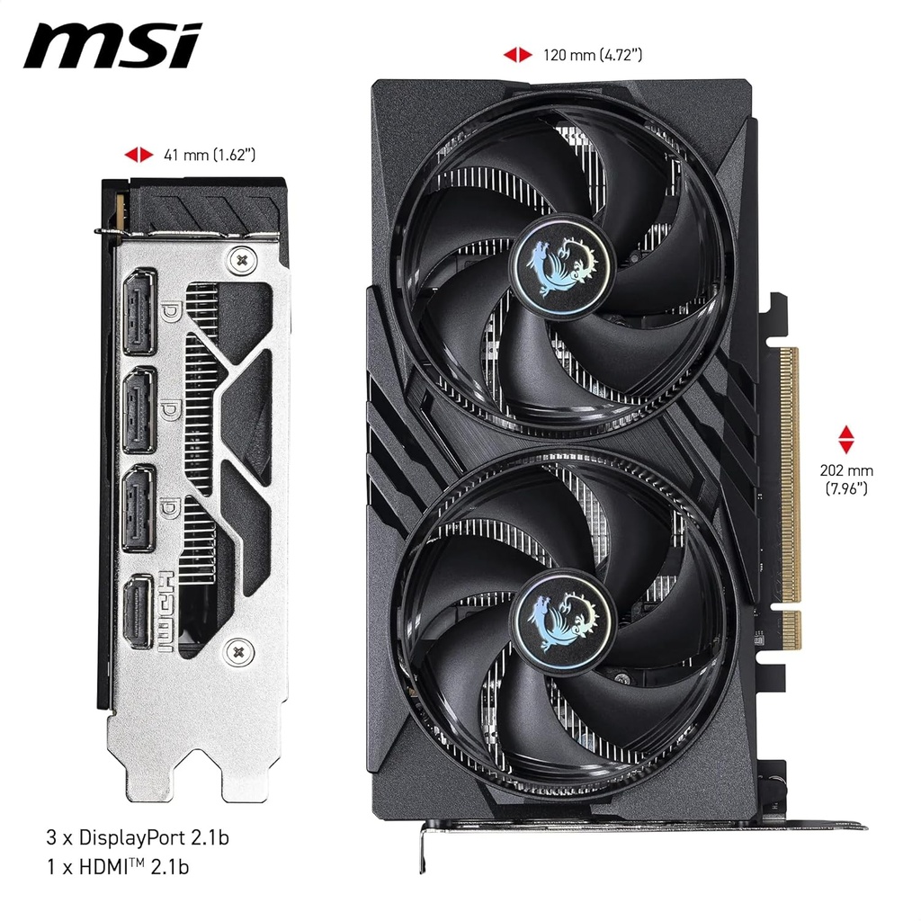 MSI GeForce RTX 5050 8G GAMING OC image 3
