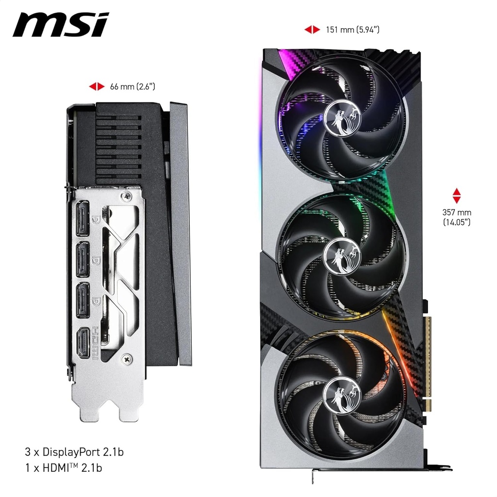 MSI GeForce RTX 5080 16G VANGUARD image 2