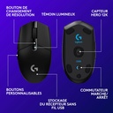 Logitech G305 Noir Sans Fil image4