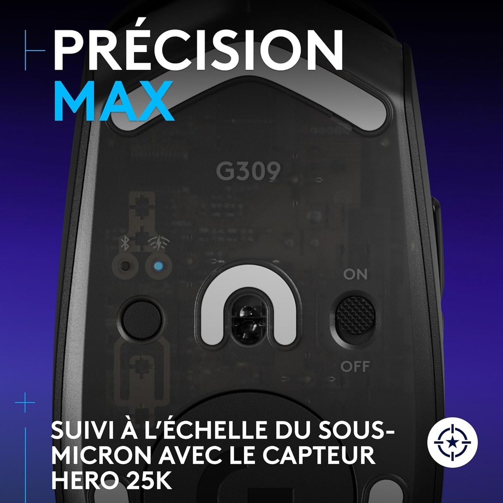 Logitech G309 Blanc Sans Fil image3