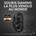 Logitech G502 Hero Noir Filaire image5