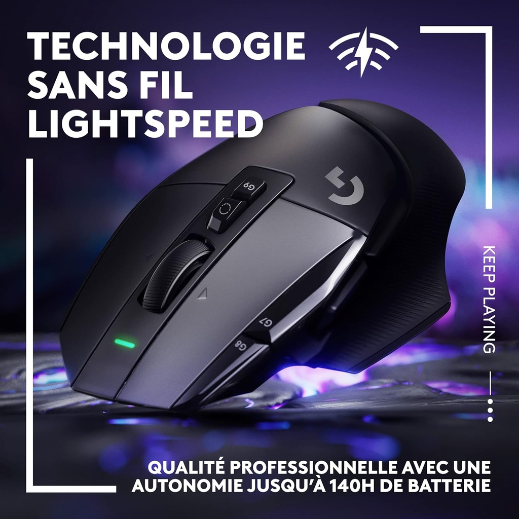 Logitech G502 X Lightspeed Noir Sans Fil image2
