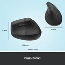 Logitech Lift Vertical Graphite Sans Fil image5