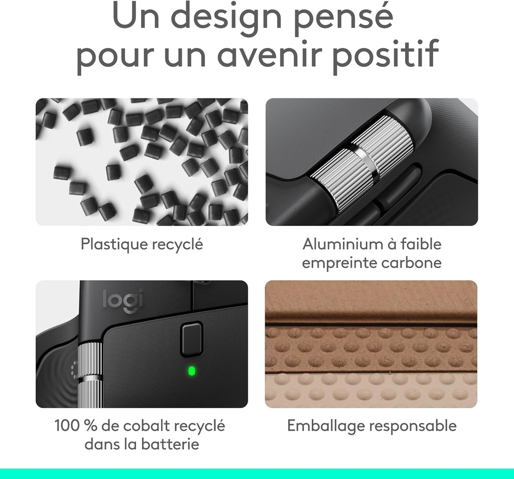 Logitech MX Master 4 Noir Sans Fil image5