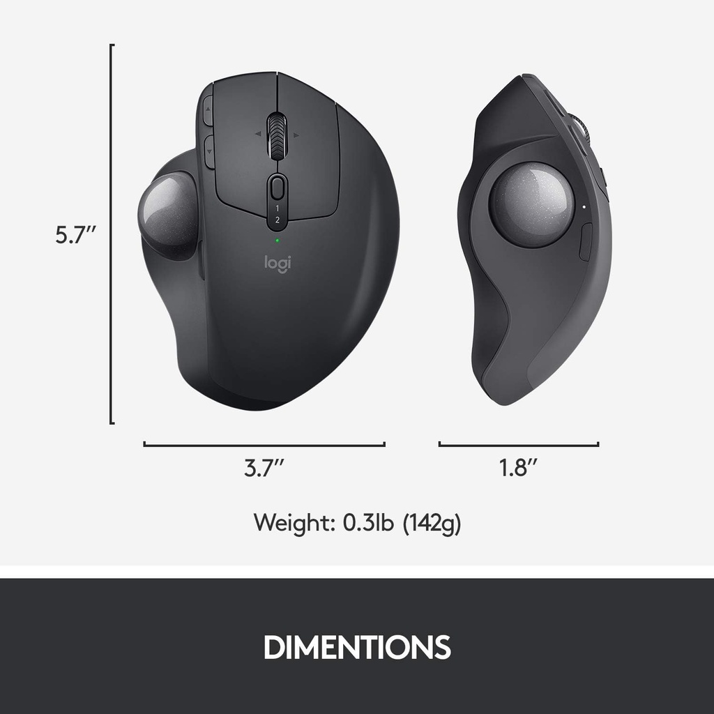 Logitech MX Ergo Noir Sans Fil image3